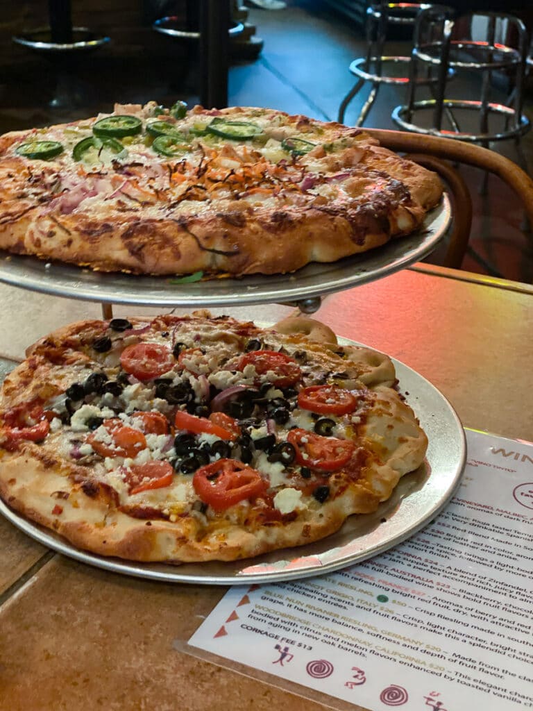 food at Pizza and Noodle in Springdale, Utah