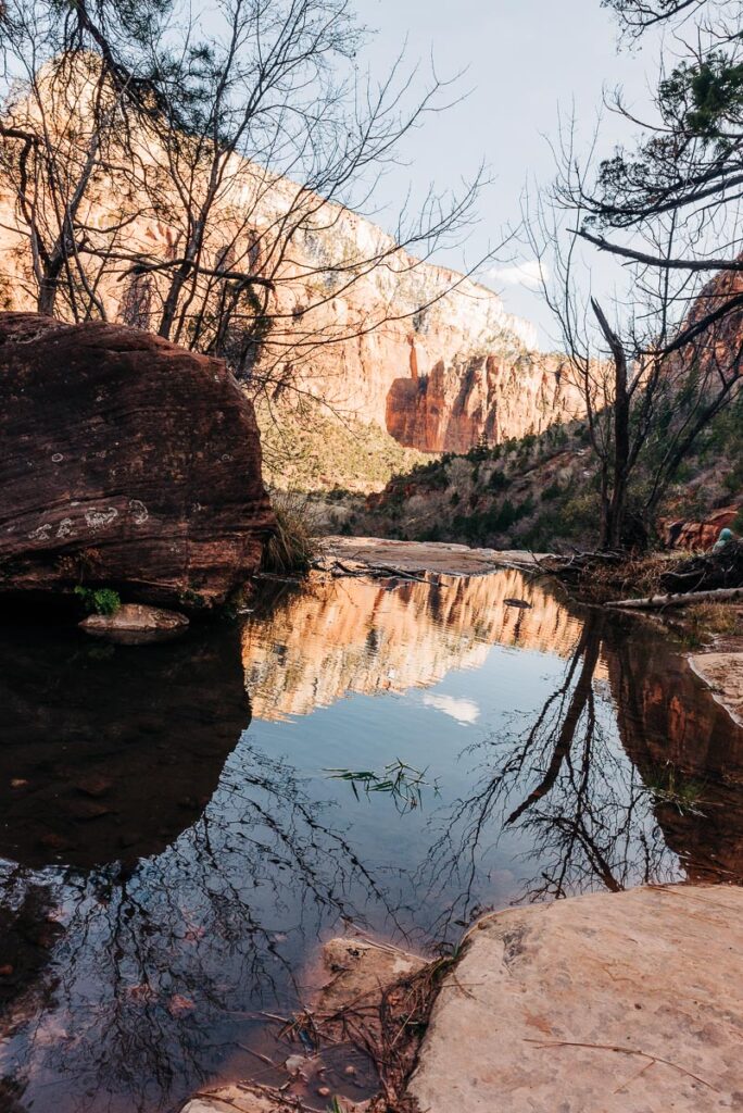 Emerald Pools Trail in Zion