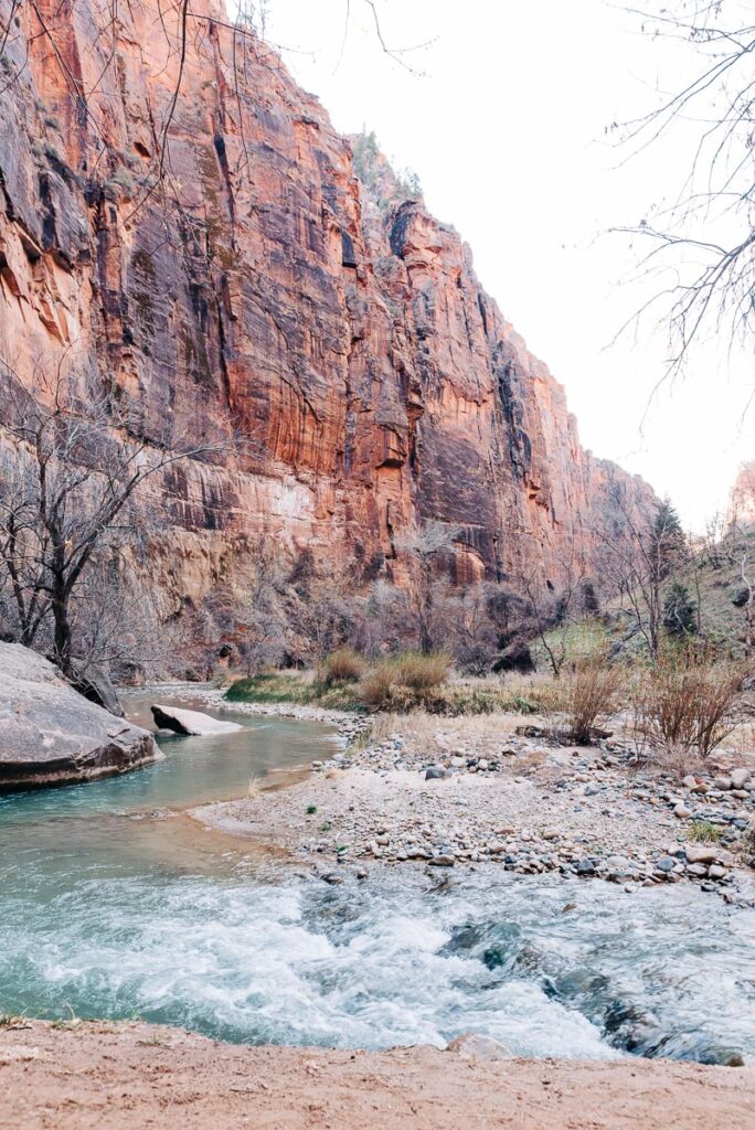 Riverside Walk Trail at Zion National Park