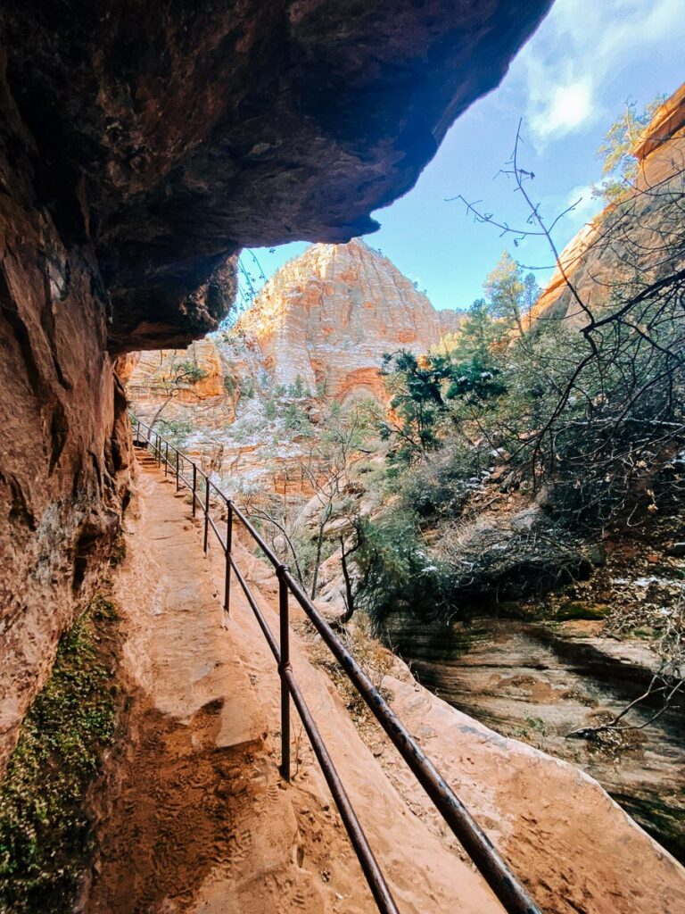 Canyon Overlook Trail at Zion.