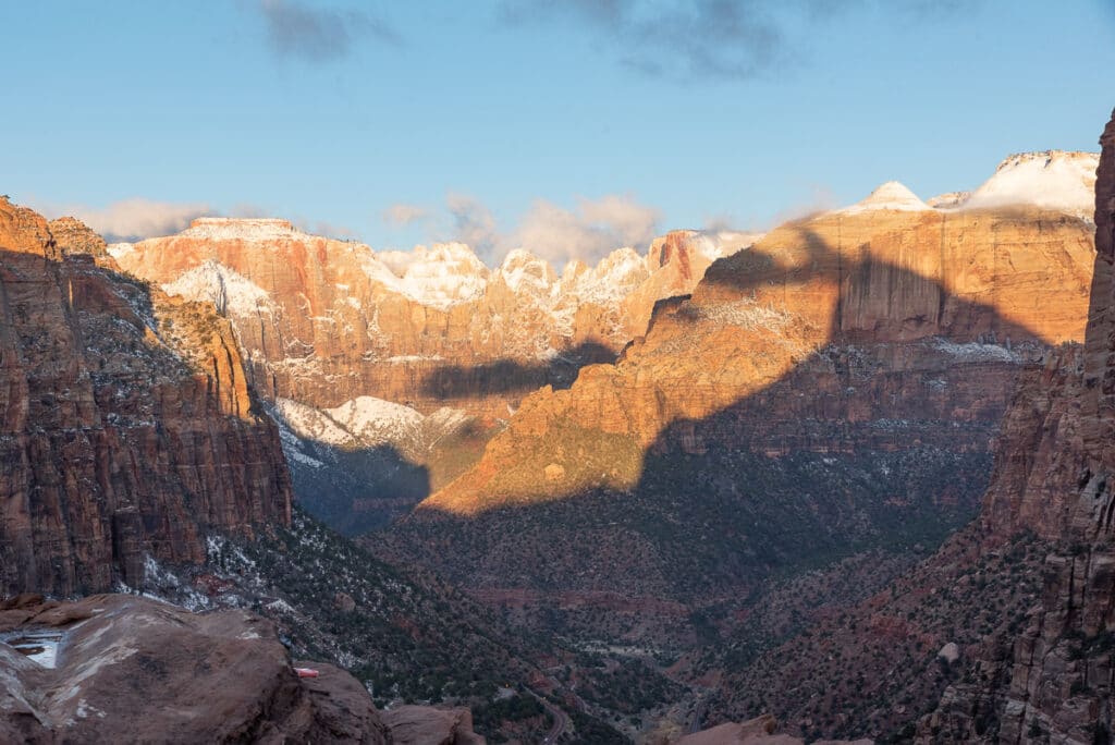 view from Canyon Overlook