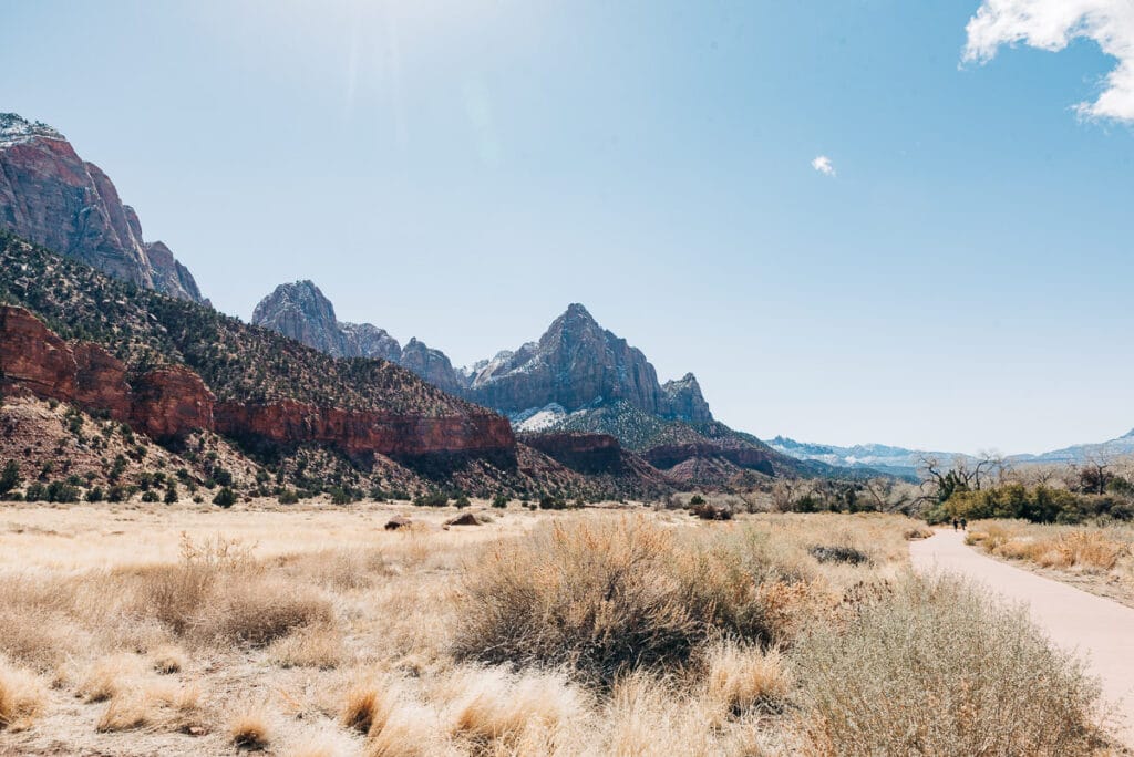 Pa'Rus Trail in Zion National Park.