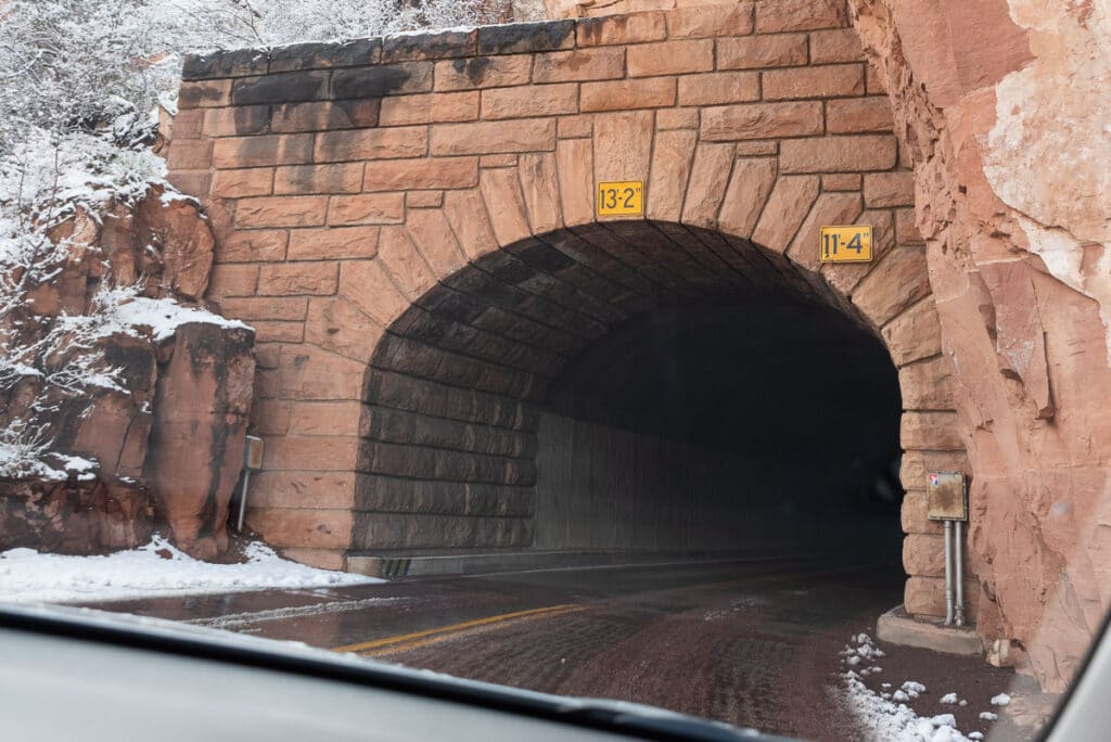 Zion Mt Carmel Tunnel