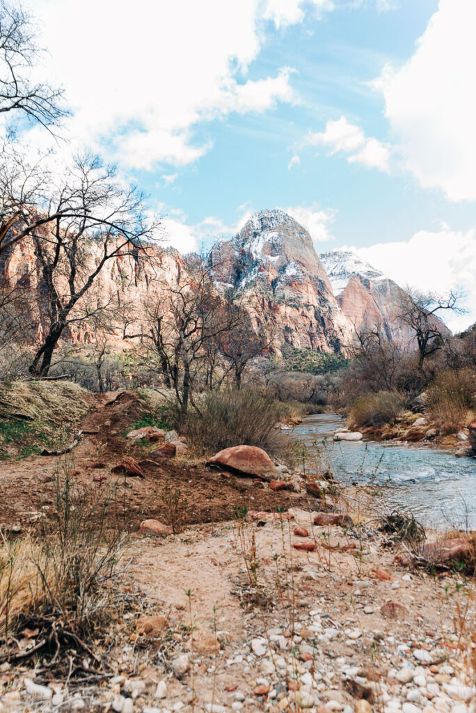 Virgin River at Zion National Park