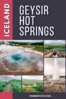 Geysir Hot Springs in Iceland