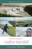 Gulfoss Waterfall iceland