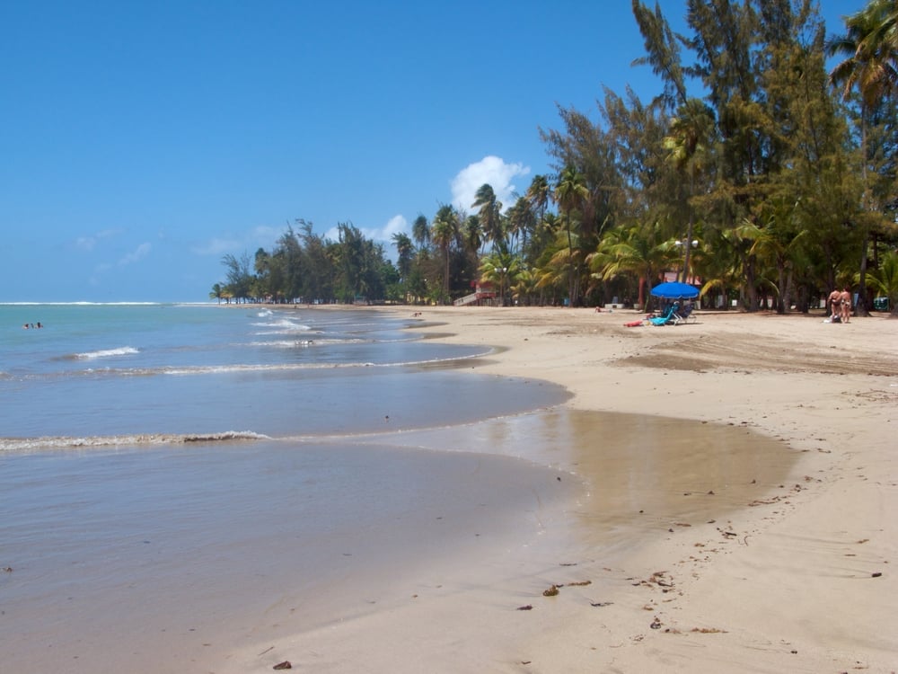 Luquillo Beach in Puerto Rico