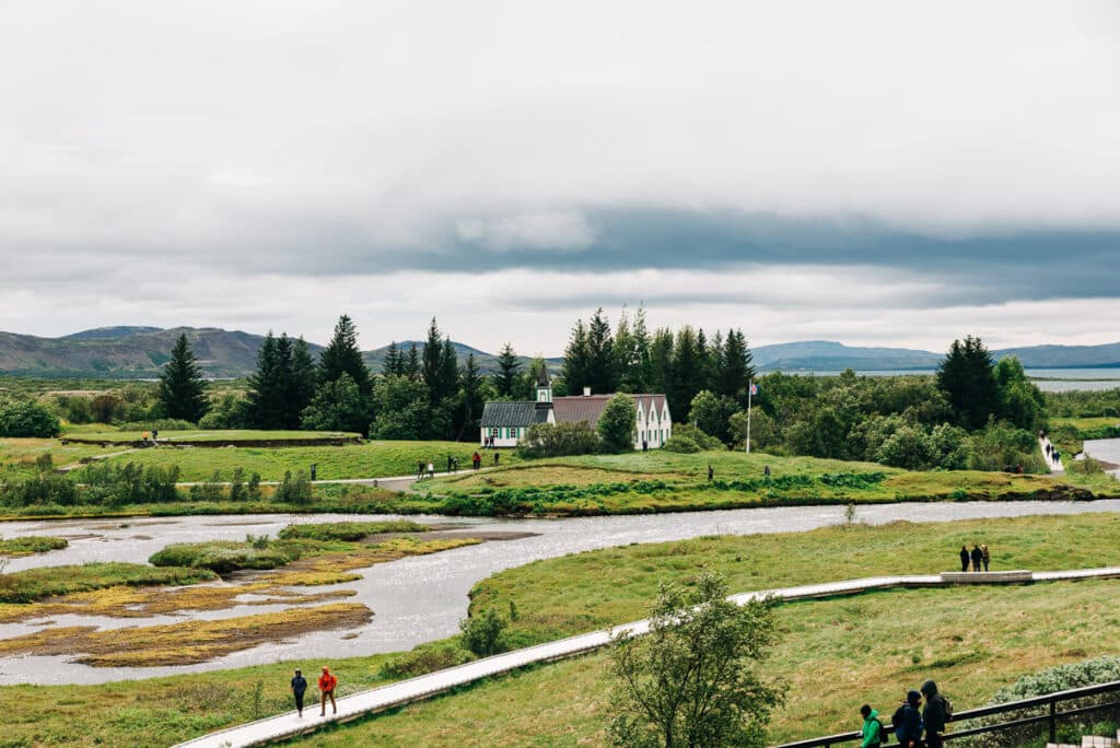 Thingvellir Church at Thingvellir National Park