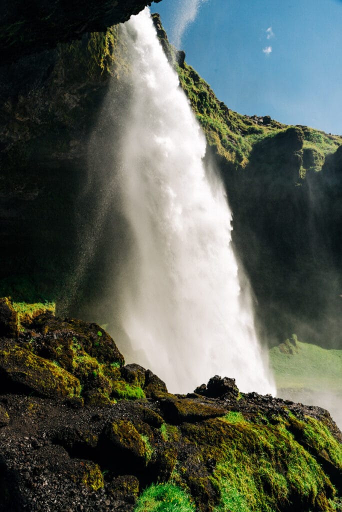 Kvernufoss Waterfall