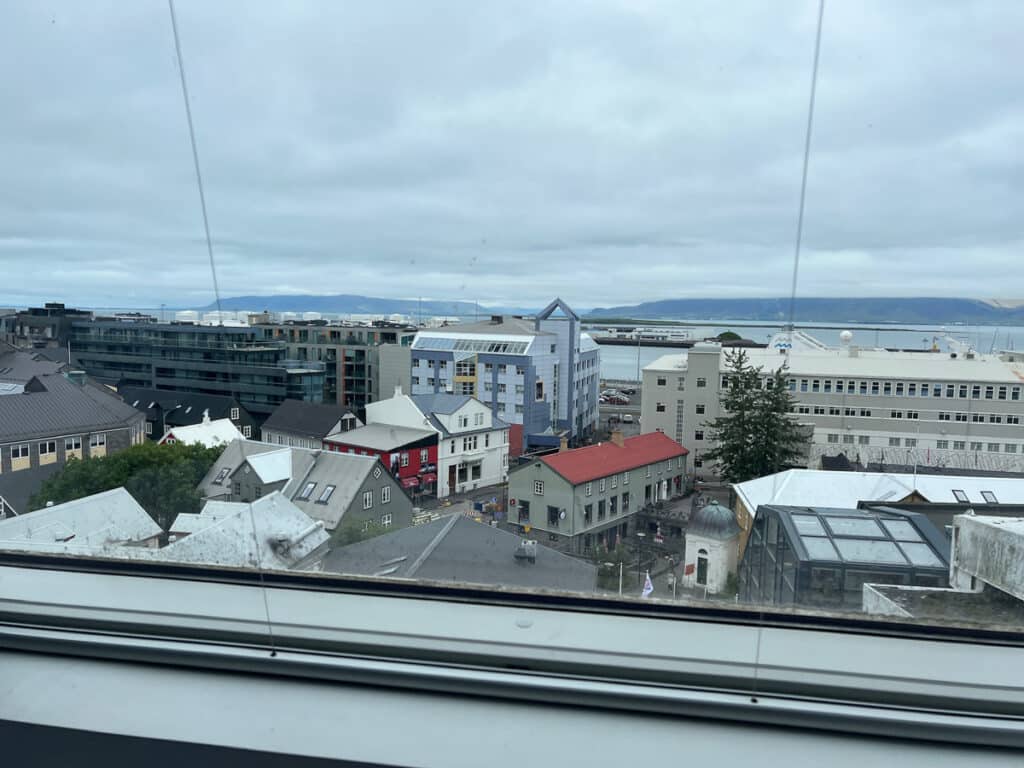 View from room at Center Hotels Plaza Reykjavik