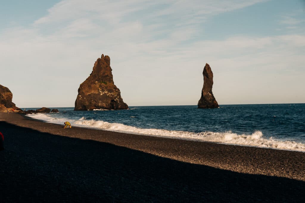 Reynisfjara Black Sand Beach in Iceland