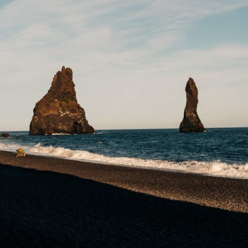Reynisfjara Black Sand Beach in Iceland