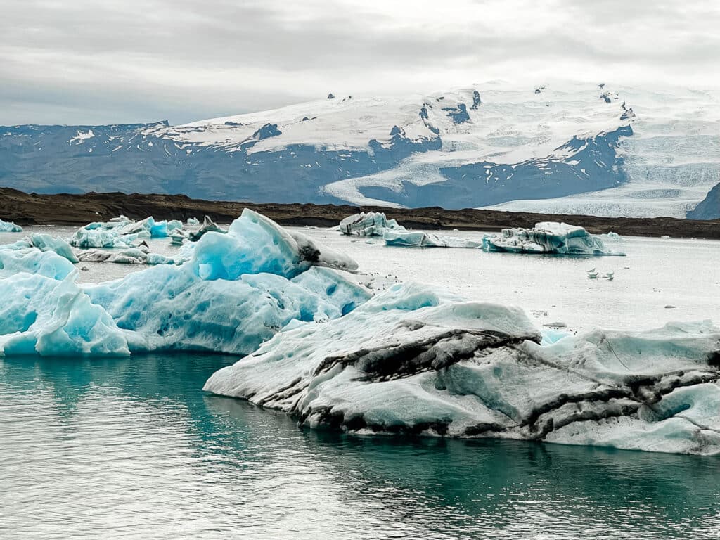 glacier lagoon in iceland