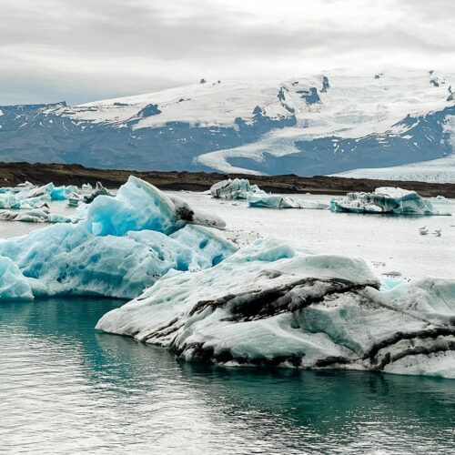 glacier lagoon in iceland