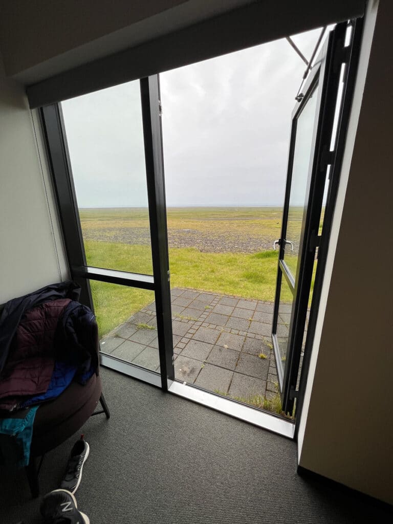 Room at Fosshotel Glacier Lagoon in Iceland