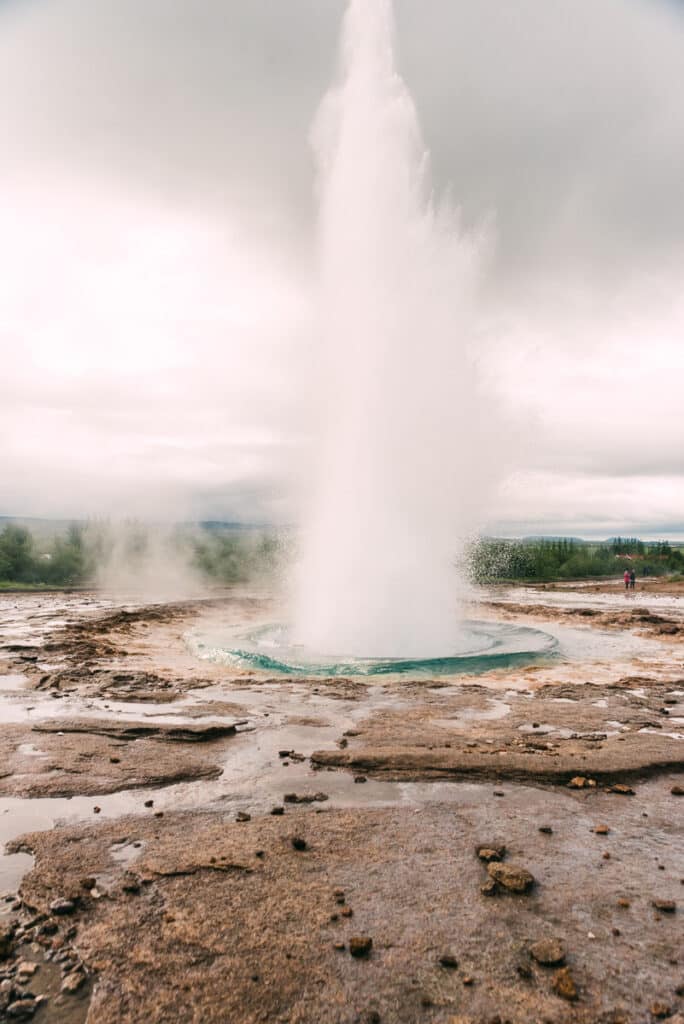 Strokkur Geyser erupting