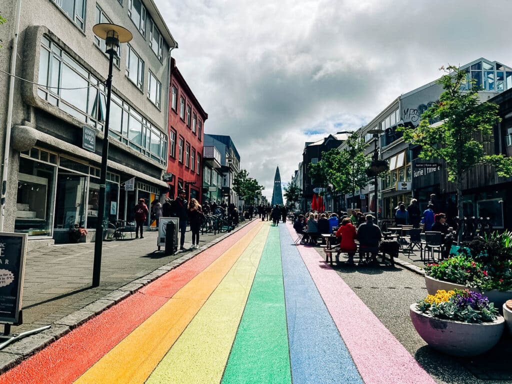 Reykjavik's Rainbow Street