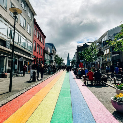 Reykjavik's Rainbow Street