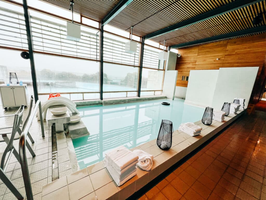 Pool entrance at Silica Hotel at Blue Lagoon in Iceland