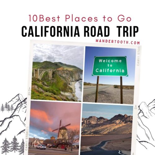 unique places for road trip California