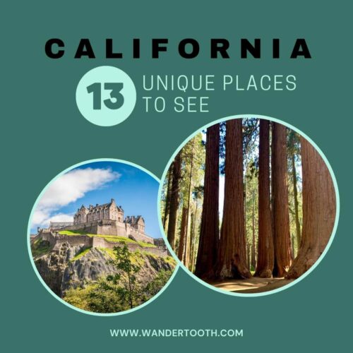 unique places in California