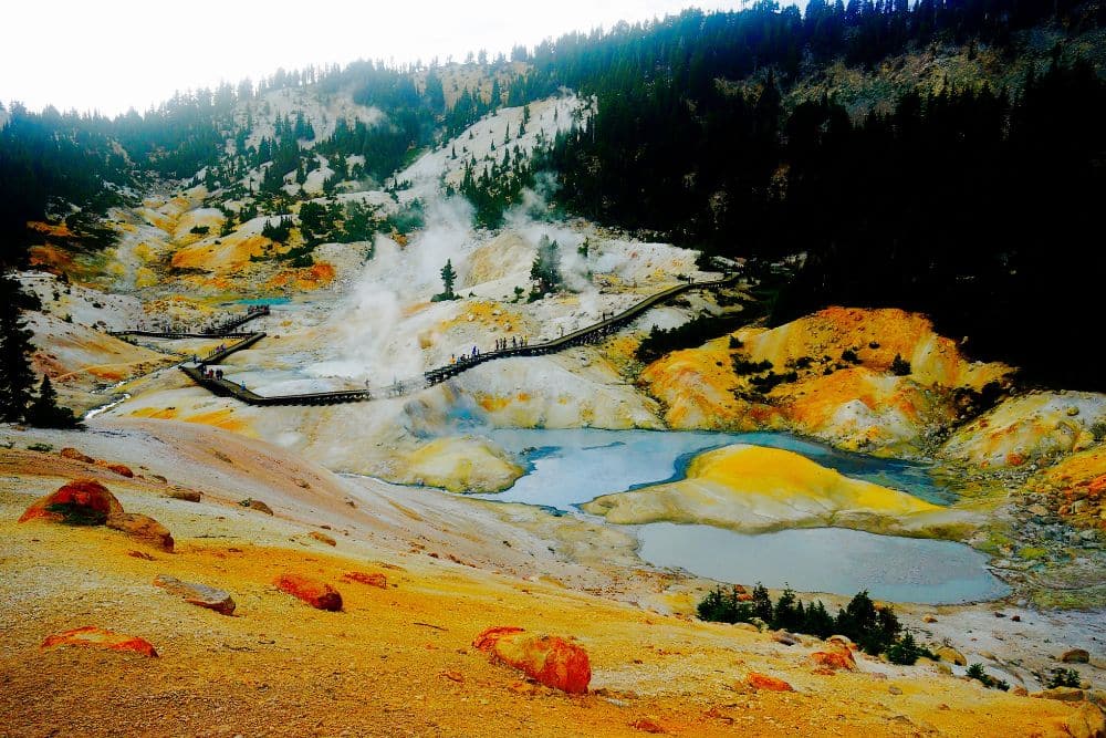 Devil's Kitchen in Lassen Volcanic National Park