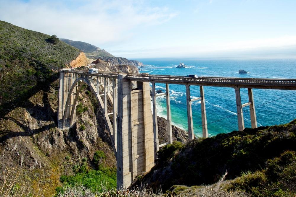 Bixby Creek Bridge in Big Sur’s Highway 1