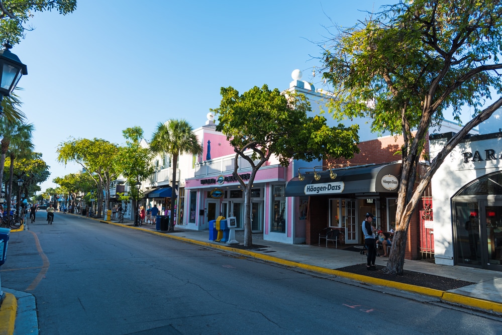 Duval Street in Key West, Florida,