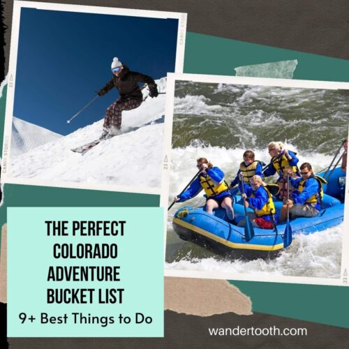 Colorado adventure bucket list