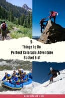 Colorado adventure bucket list