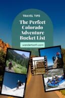 Colorado adventure bucket list