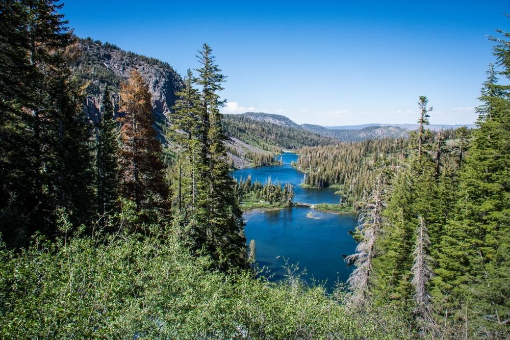 Twin Lakes in the Mammoth Lakes Basin