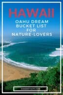 oahu bucket list