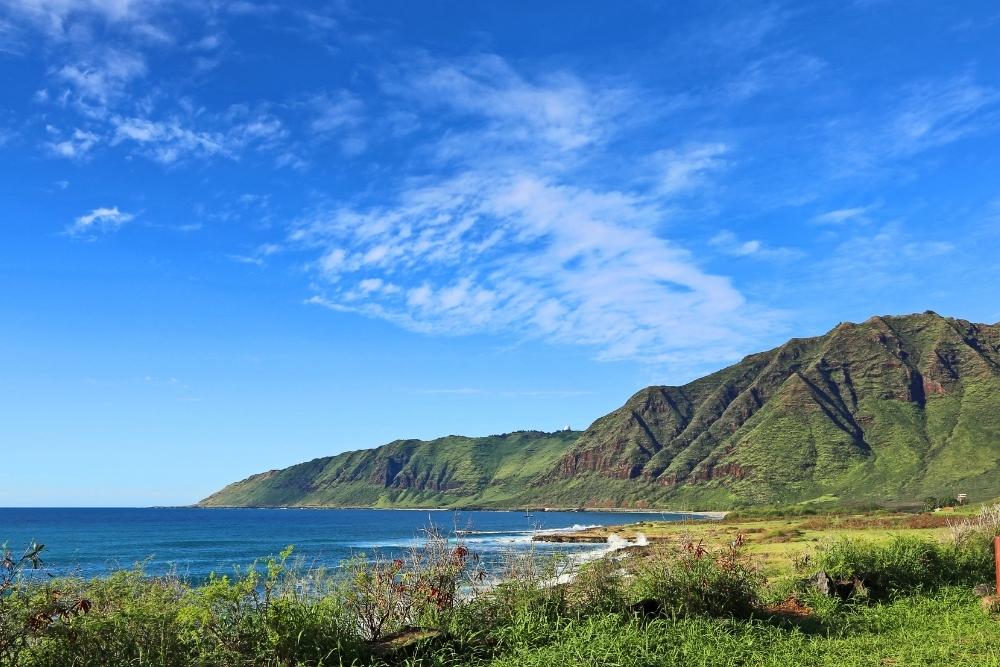 Kaena Point State Park in Oahu Hawaii 