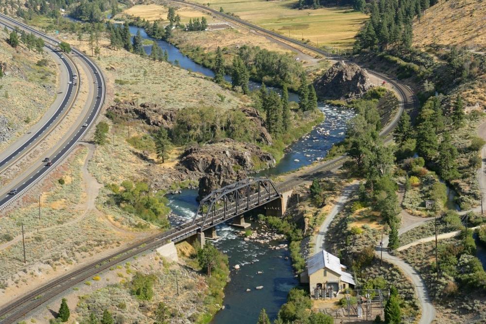 Truckee River in Nevada 