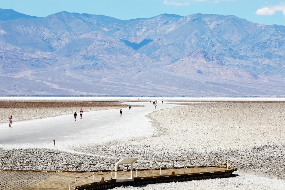 Badwater Basin Salt Flats Trail 