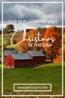 Christmas destinations in the USA