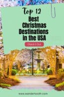 Christmas destinations in the USA