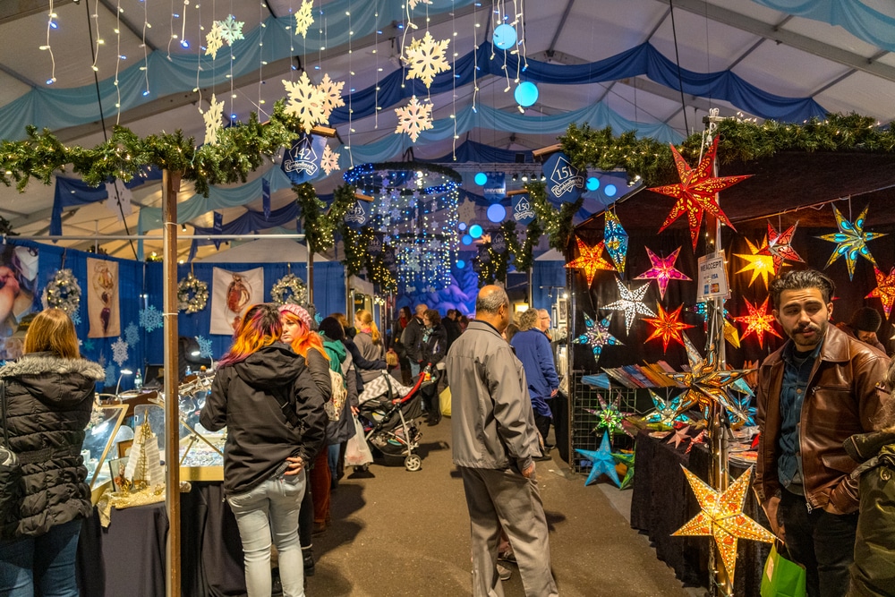 Christkindlmarket in Bethlehem, PA,