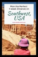 one-week Southwest itinerary