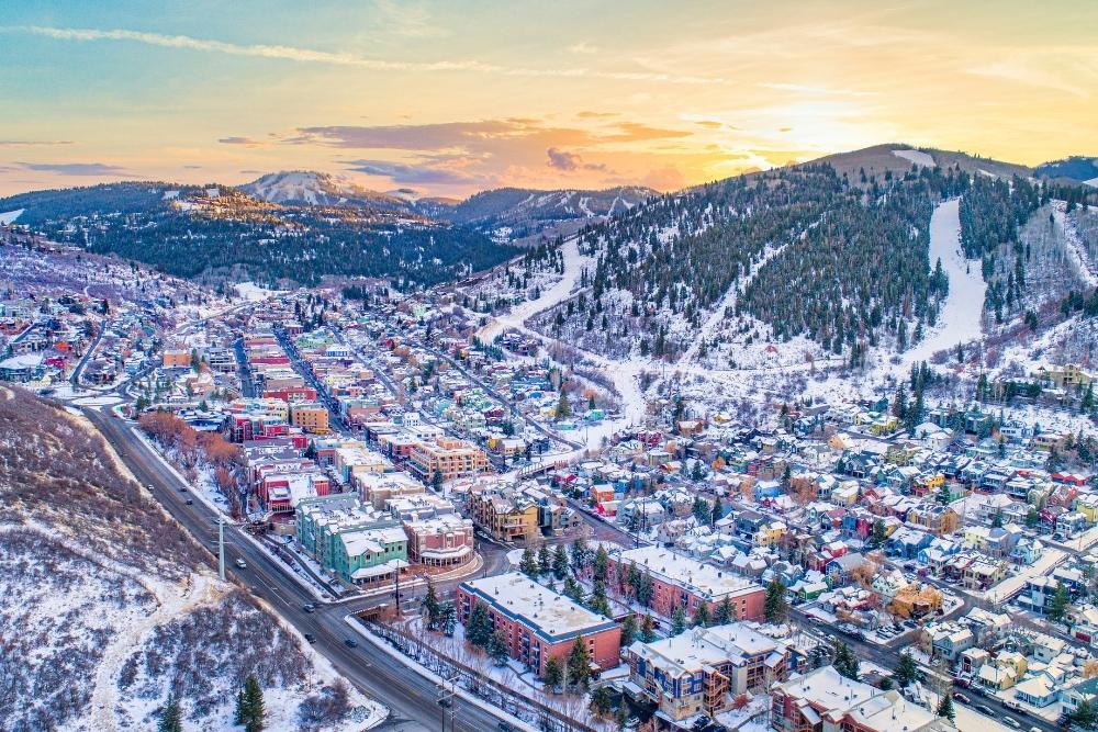 Park City in Utah 