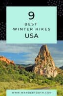 winter hikes in the USA