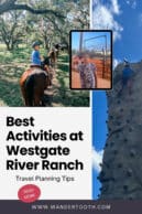 river ranch activities