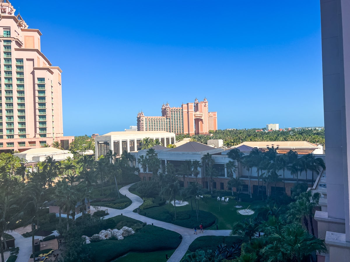 view of The Royal Towers from The Reef Atlantis