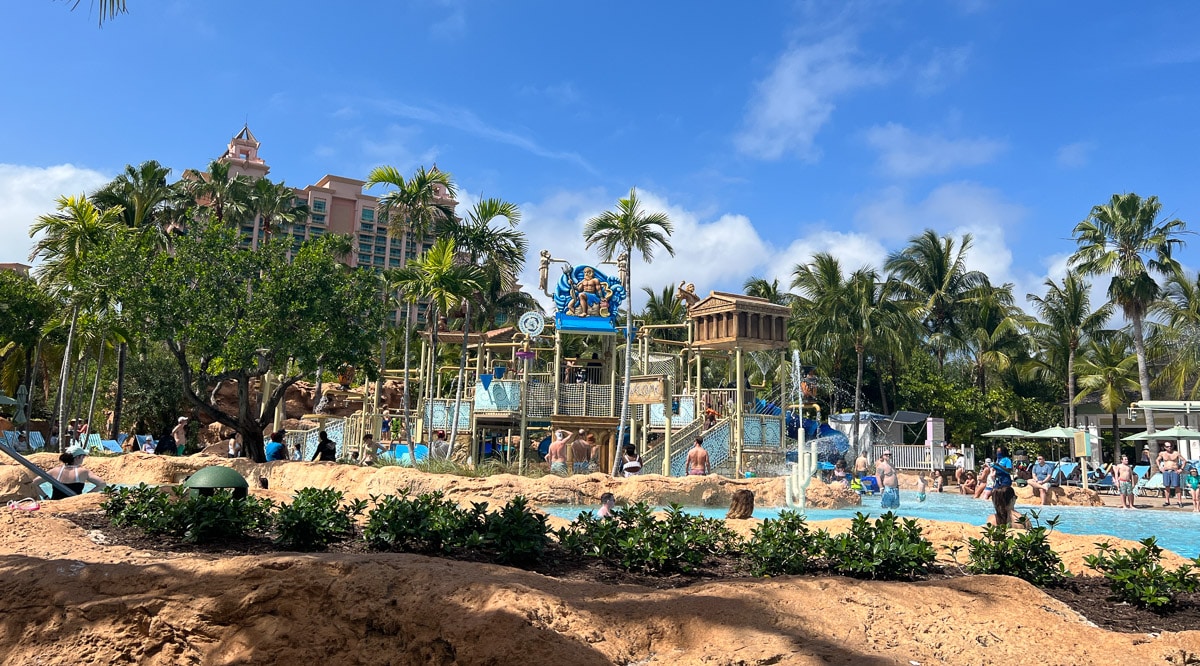 Kids Pool area at Aquaventure at Atlantis Bahamas