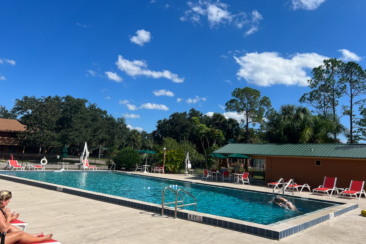 swimming pool at Westgate River Ranch