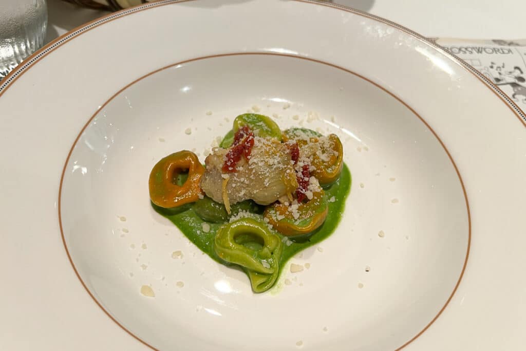 tortelloni at 1923 on Disney Wish