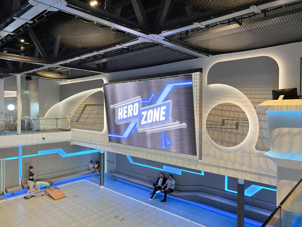 Hero Zone on Disney Wish