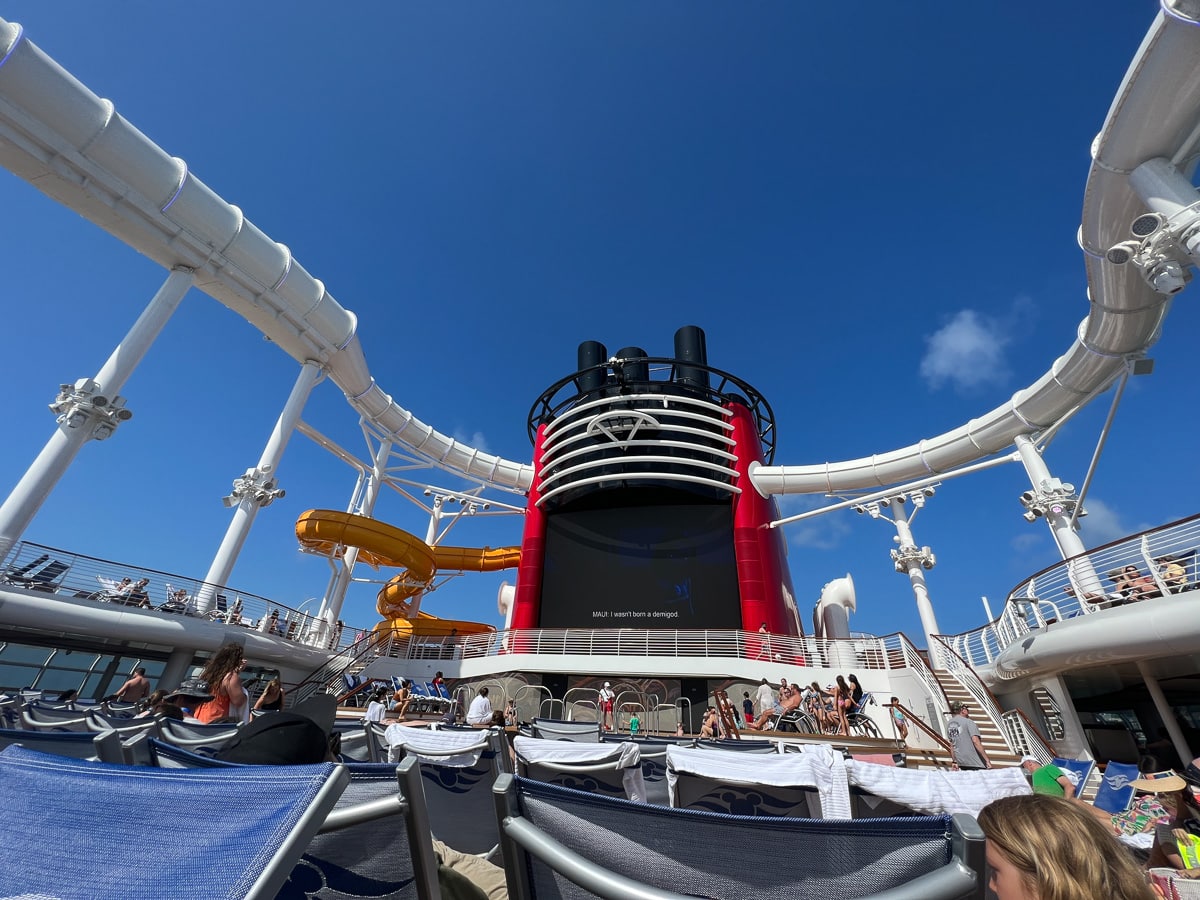 AquaMouse on the Disney Wish cruise ship