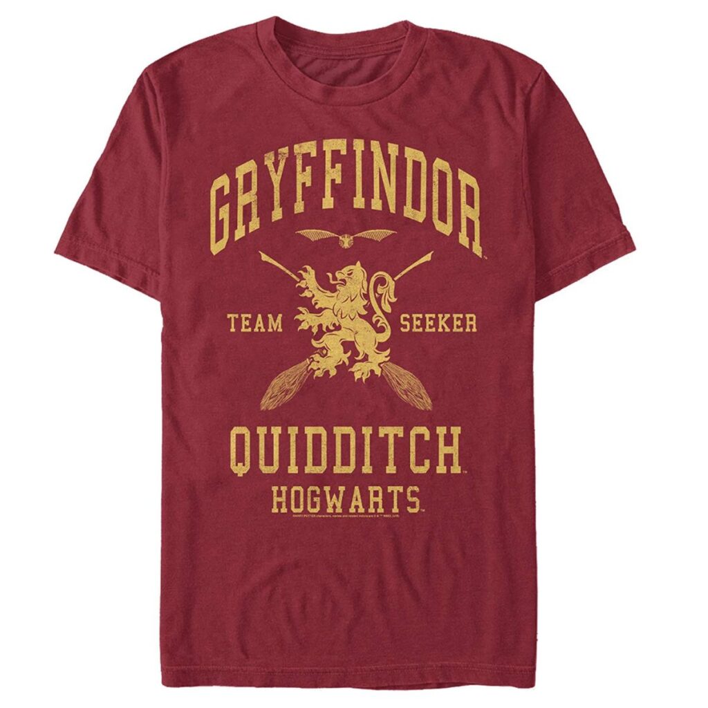 gryffindor themed shirt